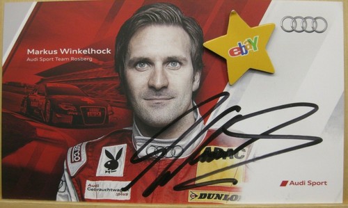 Original dtm autogrammkarte - dtm,
