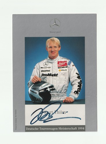 Kurt thiim autogrammkarte - kurt,