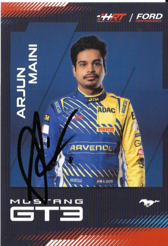 Arjun maini autogrammkarte - ,