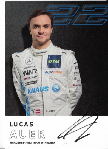 Lucas auer autogrammkarte - lucas, ,