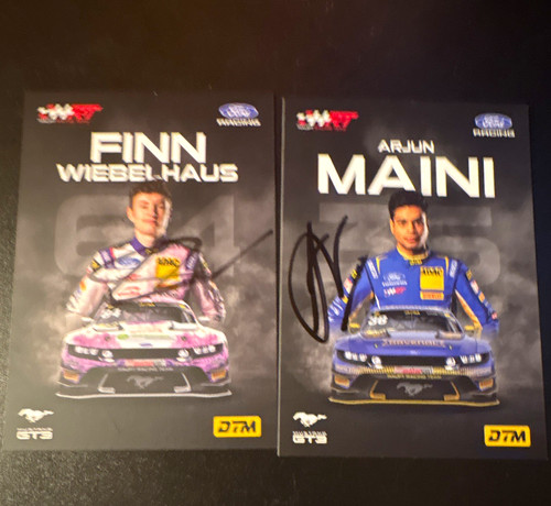 Dtm autogrammkarten finn - autogrammkarten,