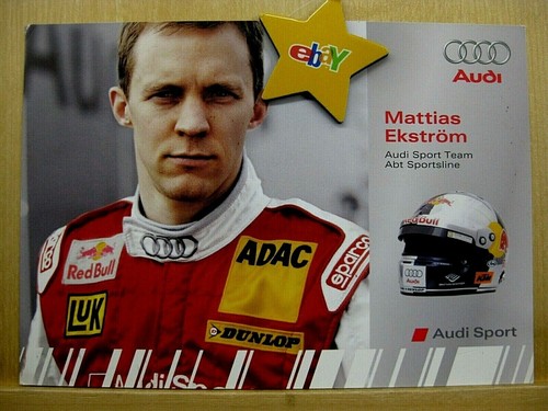 Original dtm autogrammkarte - dtm,
