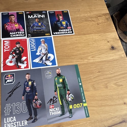 Dtm autogrammkarten set - dtm,