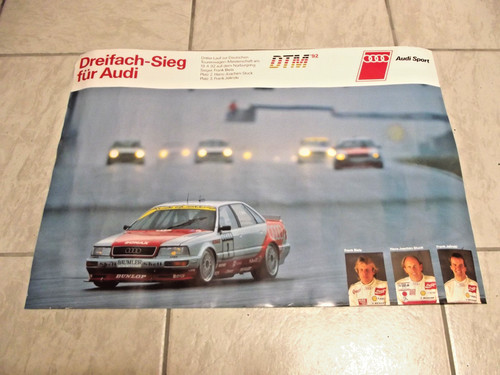Original audi plakat poster - audi,